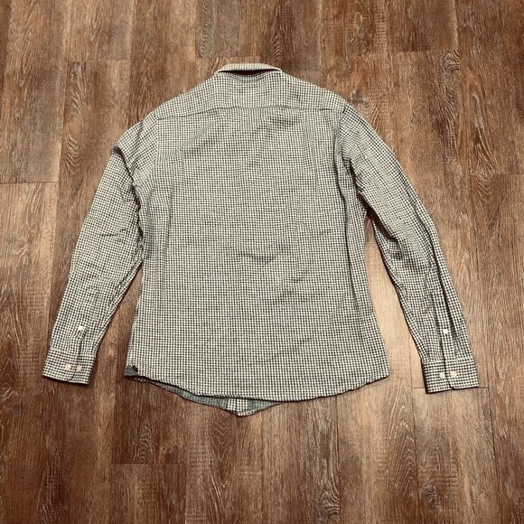 HUGO BOSS Men's Button Up Dress to Impress Shirt Plaid Long Sleeve Casual Sz M - Picture 4 of 6